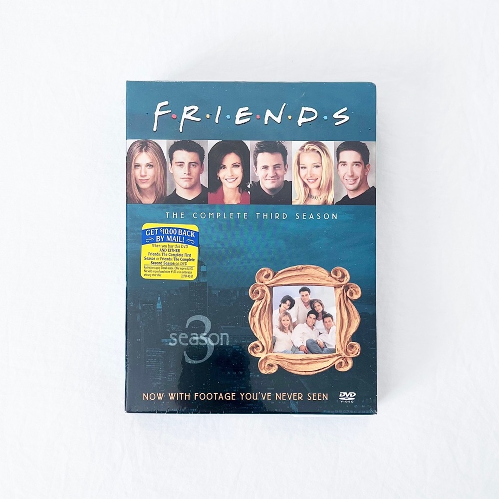 Friends third season DVD set